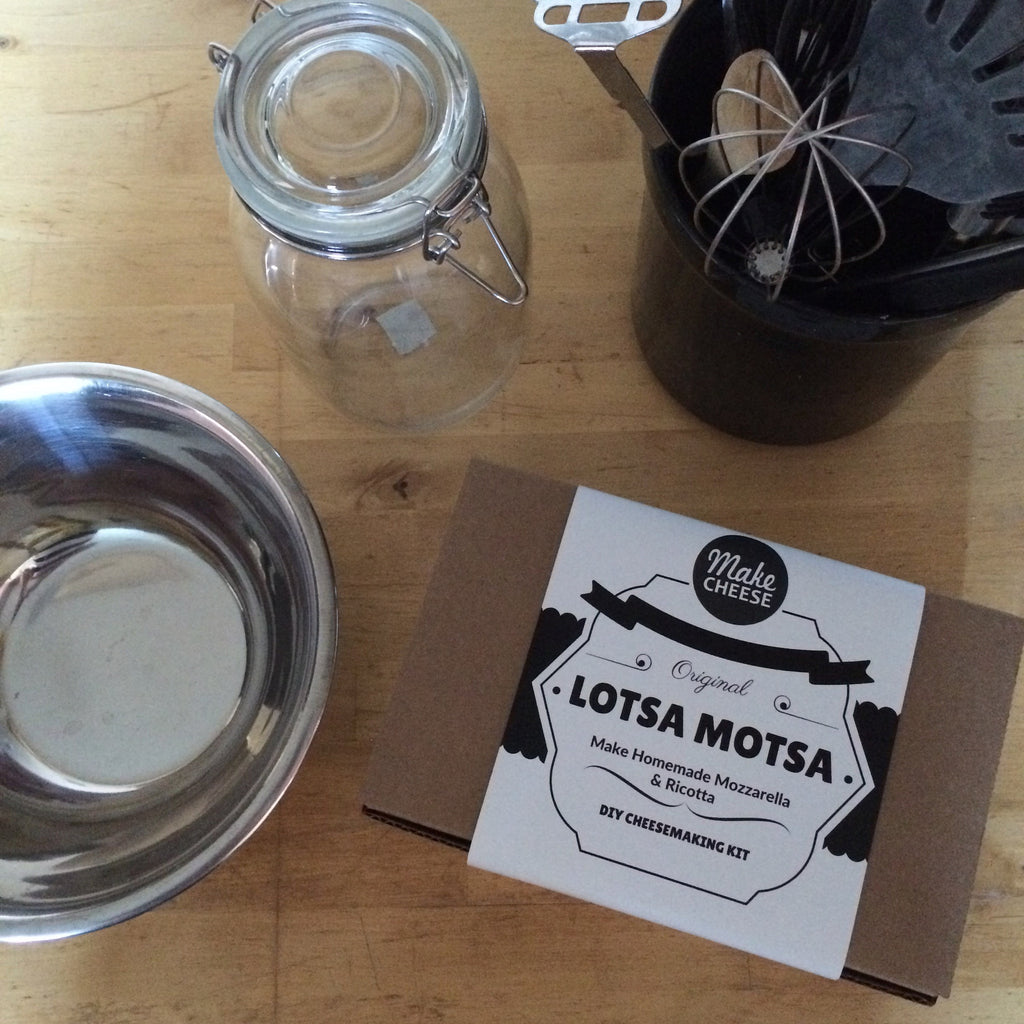 How to use a Cheese Maker Mozza & Ricotta Kit for Mozzarella! 