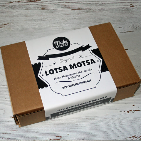 Lotsa Motsa Kit - Makes 30 Batches of Fresh Mozzarella and Ricotta