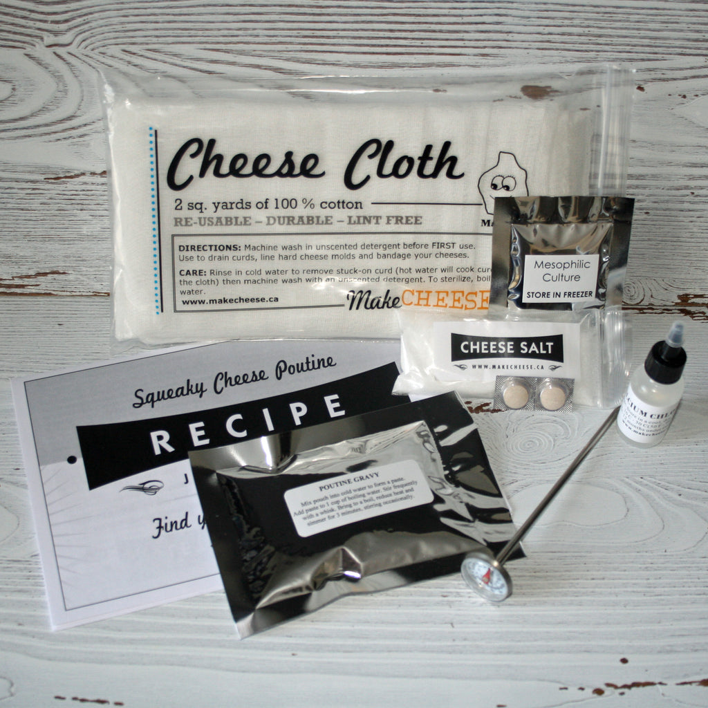 Poutine Making Kit - MakeCheese.ca - Cheese Supplies and Equipment